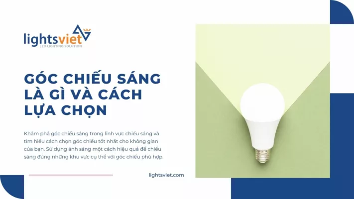 Góc chiếu sáng là gì và cách lựa chọn